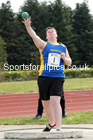 Shot putt, 2021 NECAA Open Graded Meeting, Morpeth. Photo: David T. Hewitson/Sports for All Pics